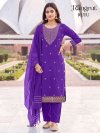 Rutu By Rangrut Malai Crep Sequence Embroidery Salwar Kameez 